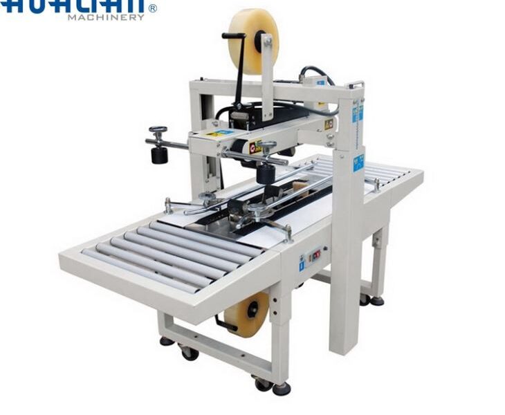 Sellador de cartón con cinta adhesiva