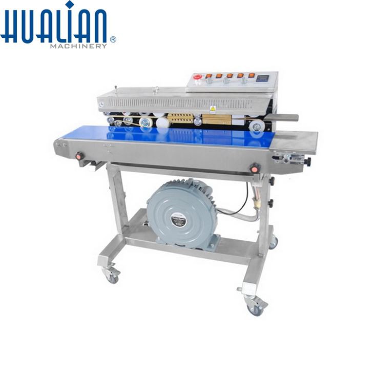 Sellador continuo de succión de aire