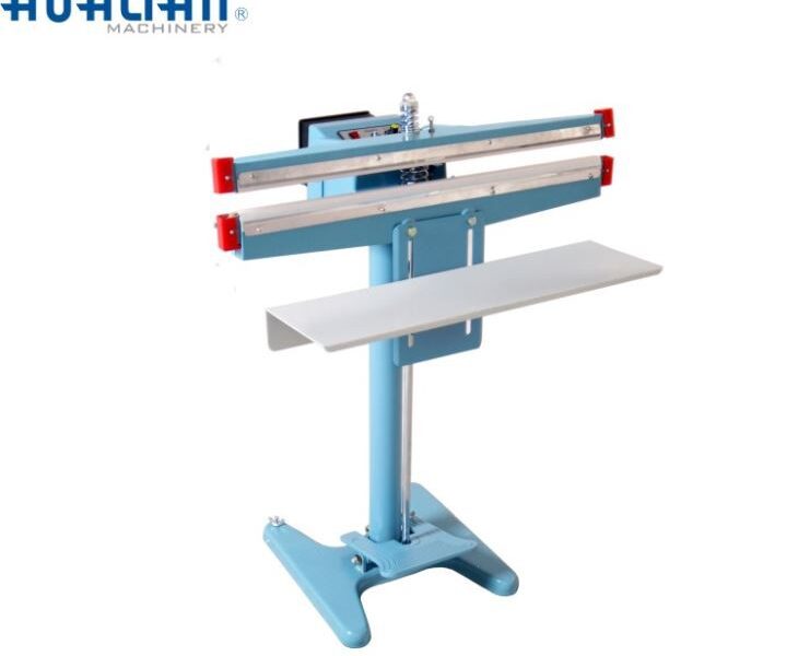 Sellador de impulso de doble pedal de calentamiento