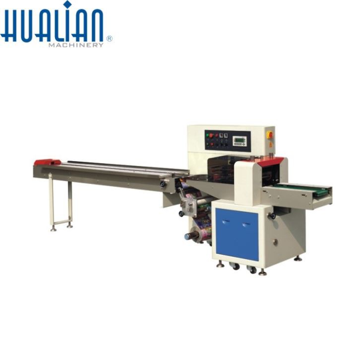 Empaquetadora horizontal automática de papel hacia abajo